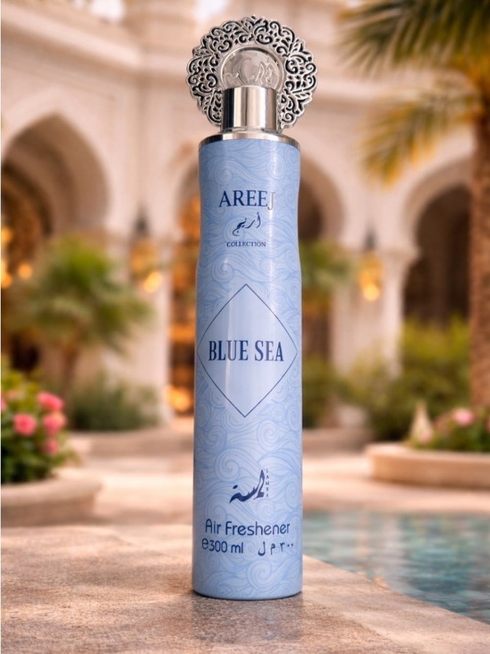 Areej Collection Blue Sea air freshener 300 ml 
Dubai air freshener